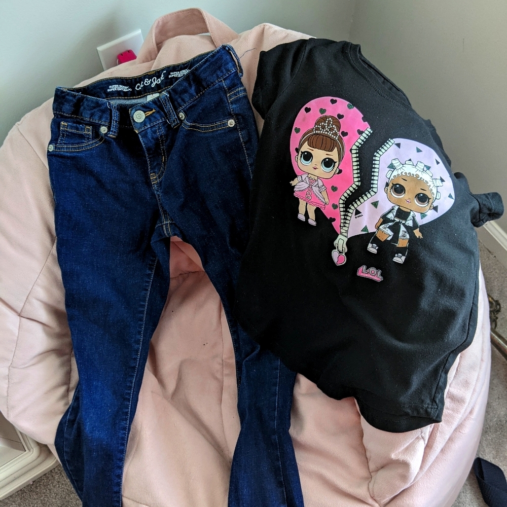LOL Doll T-shirt and Jeans